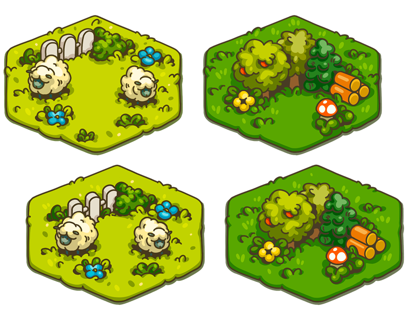 Нижний ряд артов перегруппирован Нижний ряд артов перегруппирован