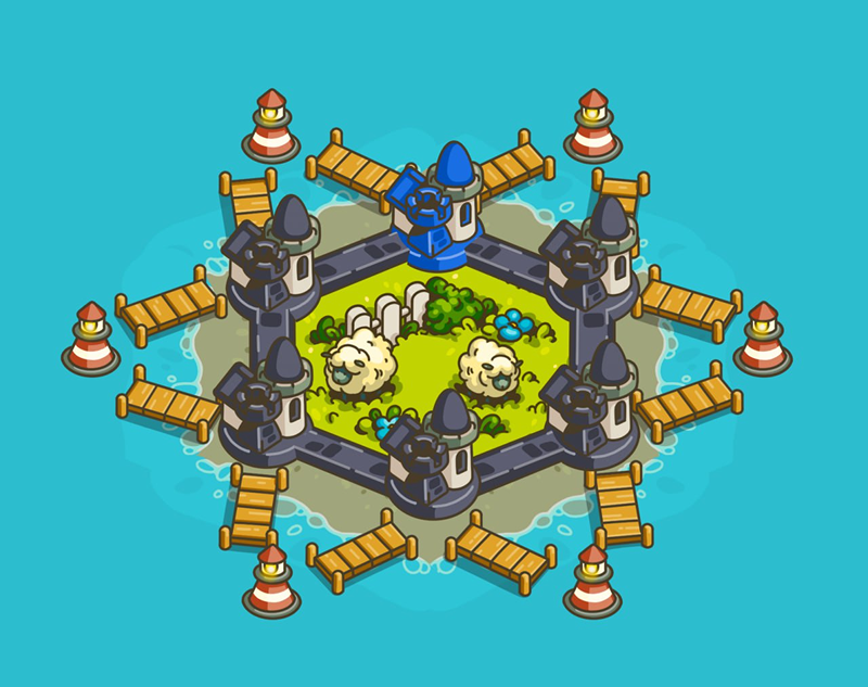 Мостки портов были замоделены в Blender Мостки портов были замоделены в Blender